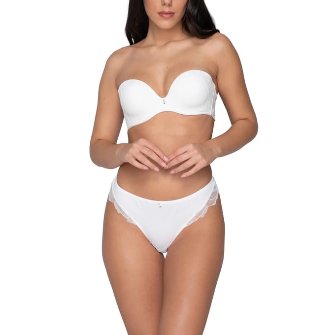 Voorgevormde bandeau beha voor dames Luna Melody Mariage