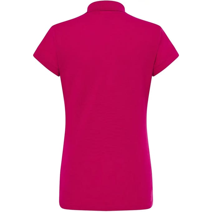 JHK Dames/Dames Regular Poloshirt (Fuchsia)