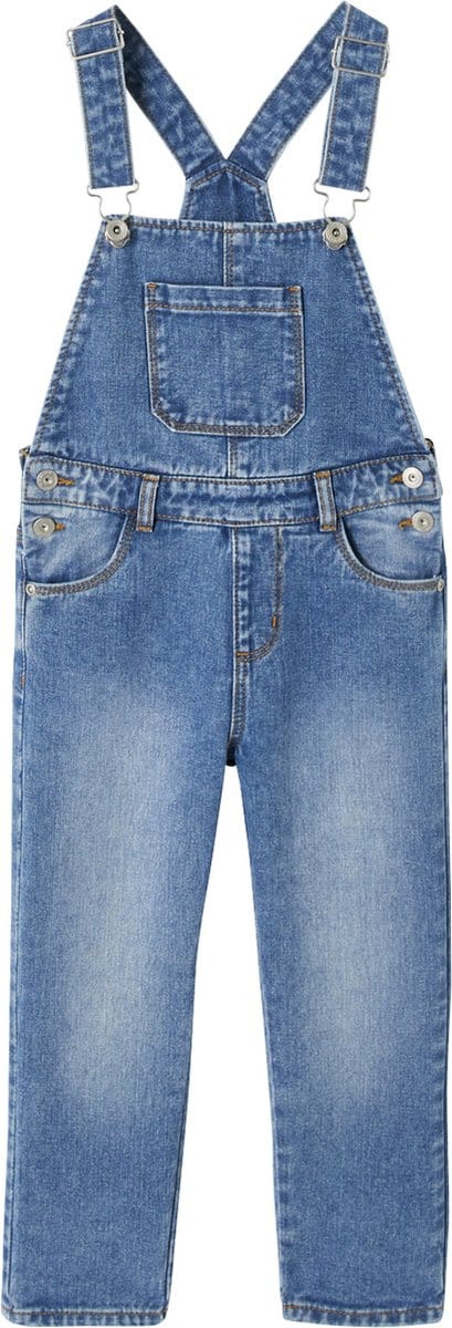Vertbaudet Tuinbroek - meisjes - lang - jeans