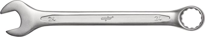 MJW Ringsleutel 24 mm - 12-kant CrV, Satijn