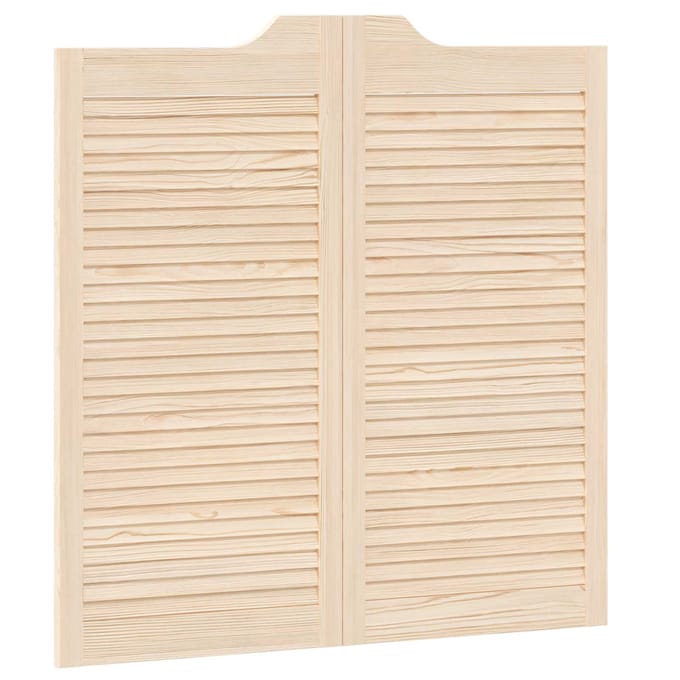 vidaXL - Schuifdeuren - 100 - x - 50 - cm - Massief - grenenhout - Naturel