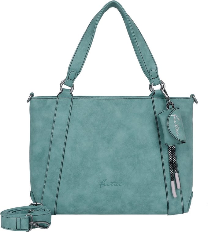Fritzi aus Preußen Schoudertas Bitzi08 Jive Shopper Iced Green Mintgroen