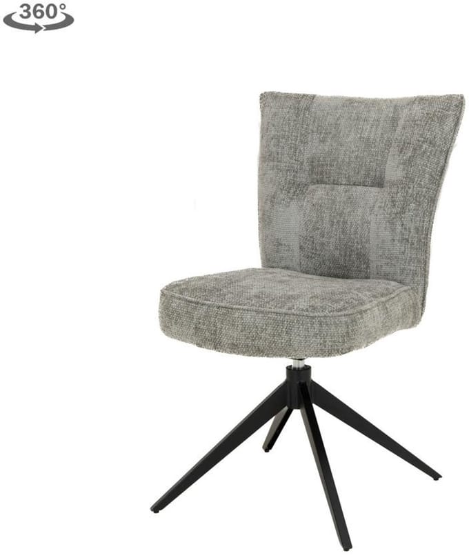 Tower Living - Bardi draaistoel - zilver