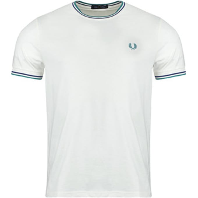 Fred Perry  Polo Shirt Korte Mouw TWIN TIPPED T-SHIRT