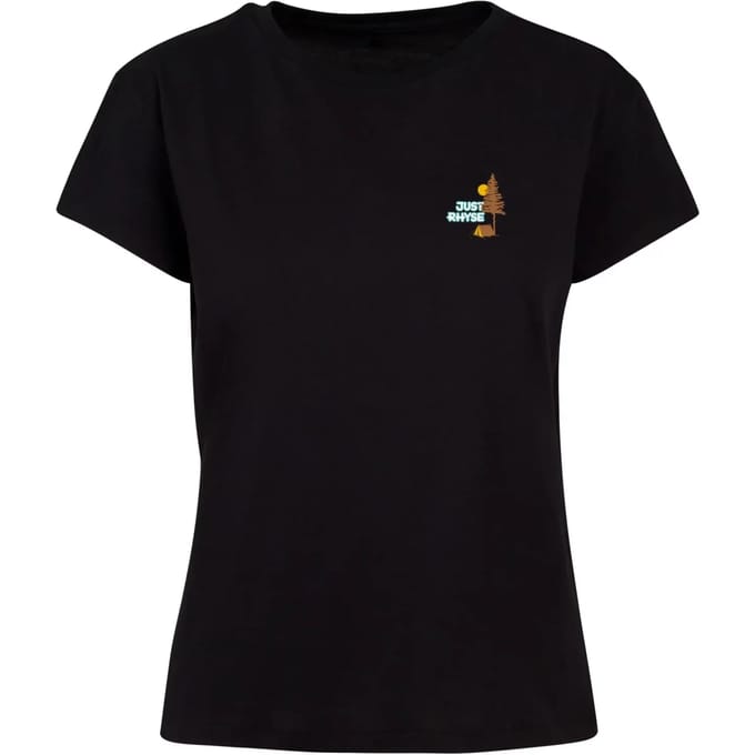 Dames-T-shirt Just Rhyse IntoTheWoods