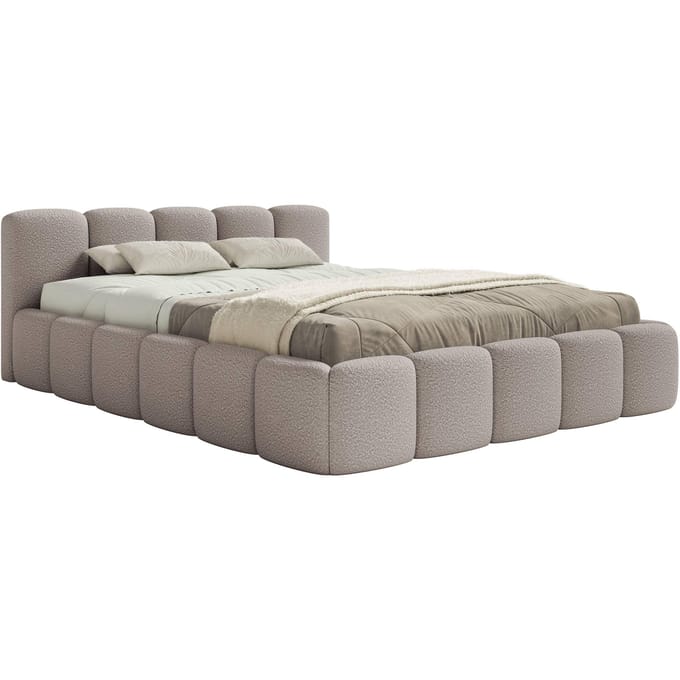 Bedframe Chloe laag 200 x 200 met opbergruimte | NADUVI Collection