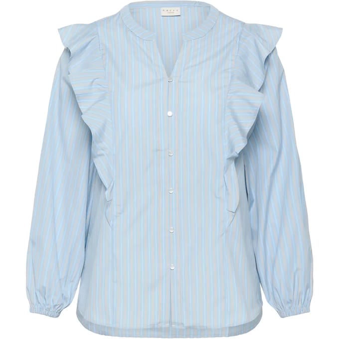 Vrouwenblouse KAFFE Curve KCLenia Flounce