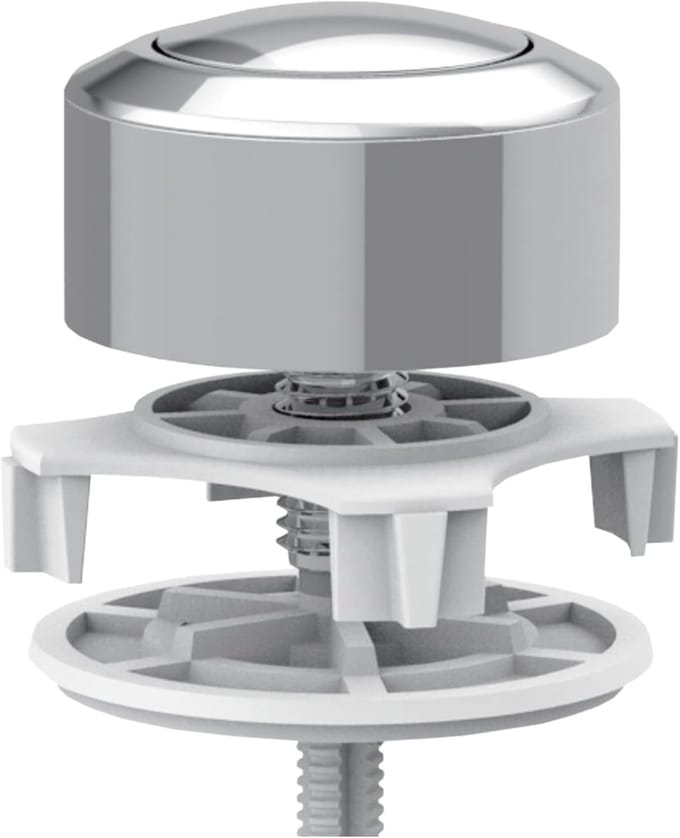 Toiletzeef - Candaba model - Universele afvoer - Onderbrekingsmechanisme