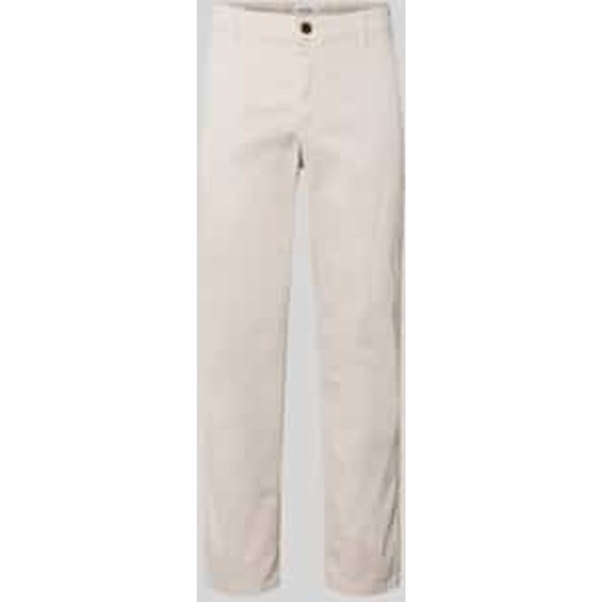 Straight fit chino met steekzakken model 'Vance'