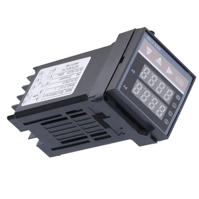 PID Temperatuurregelaar Intelligente Digitale Thermostaat K Type REXC100FK02MxAN DA AC220V gray
