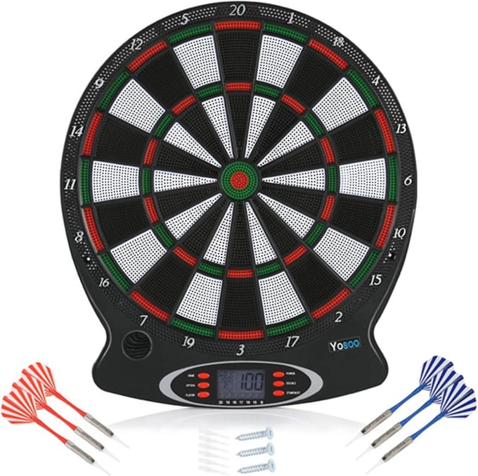 Professioneel Elektronisch Dartbord met LCD en 6 Darts voor Feesten