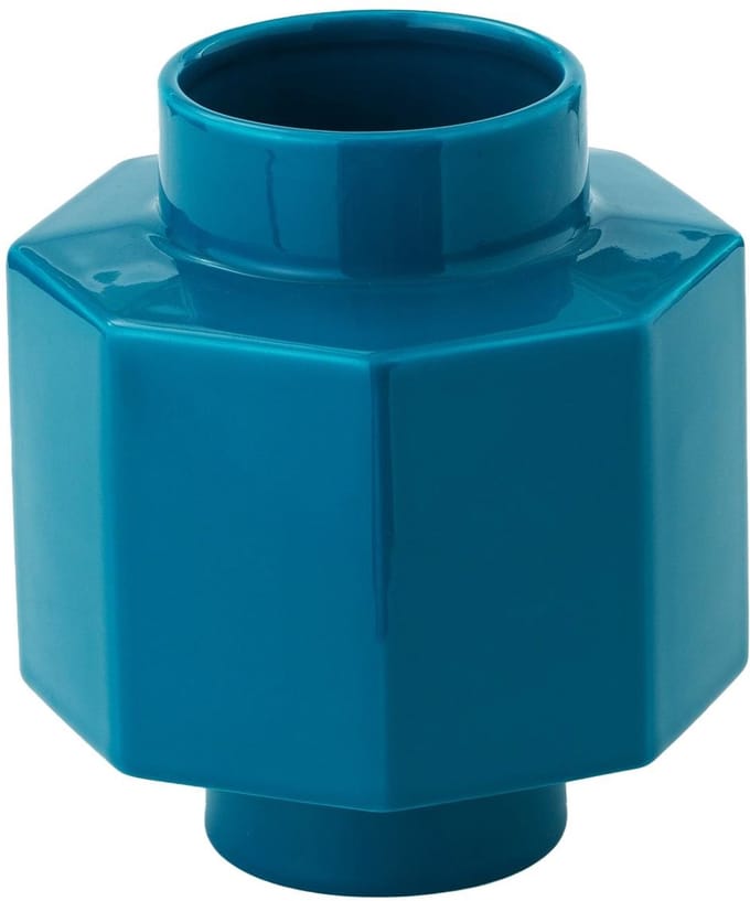 Normann Copenhagen Deko Object B4 Vaas/opberger Petrol Blue