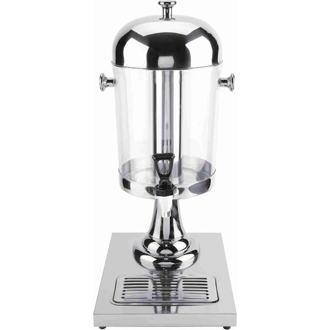 Roestvrijstalen Sapmachine Hot Cold Drankmachine voor Restaurant Hotel Bar (Zilver) white