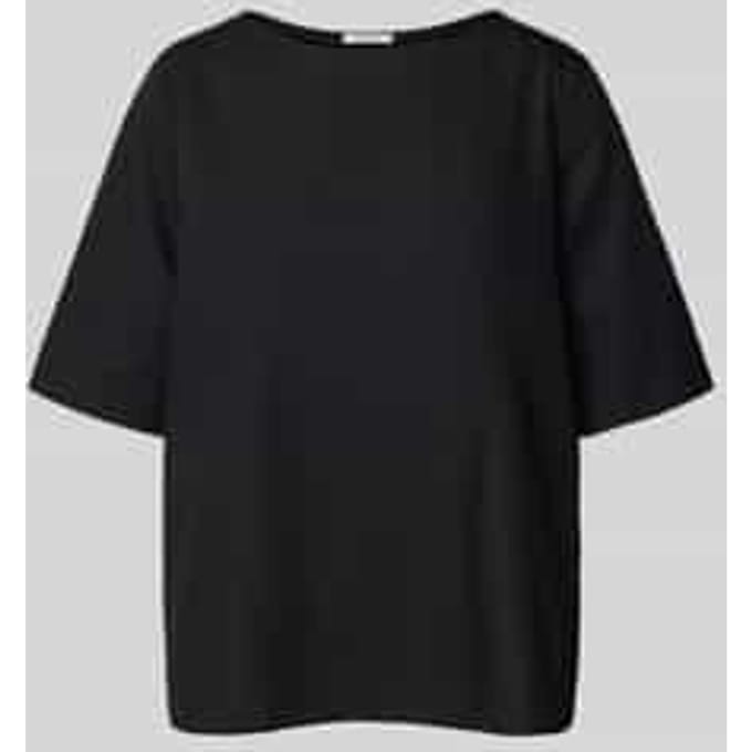 Regular fit blouseshirt met ronde hals