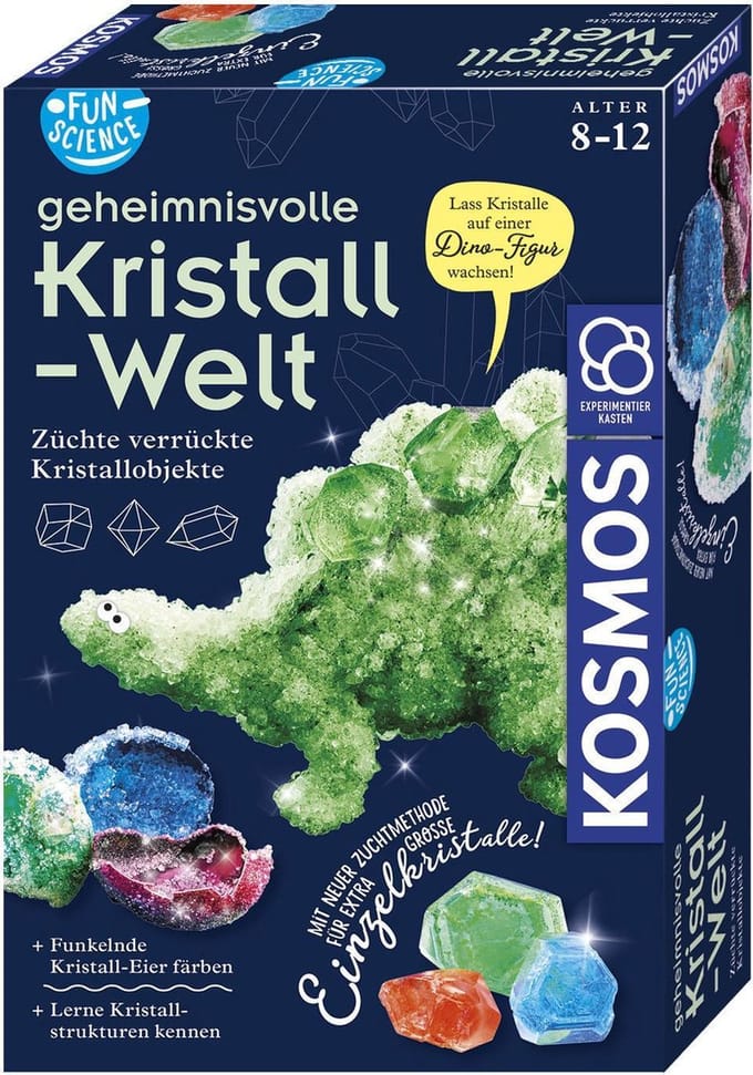 De wereld van kristallen Experimenteerdoos - Kosmos
