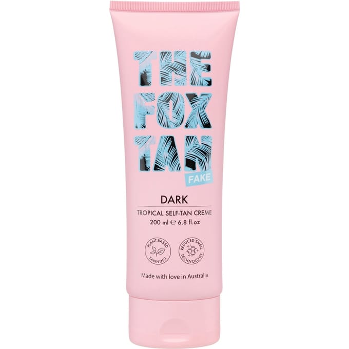 The Fox Tan Dark Tropical Self-Tan Creme – Zelfbruiner Crème voor Donkere Tan