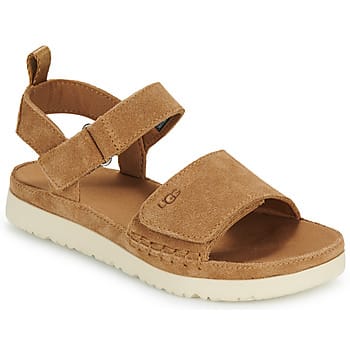 UGG® Goldenstar-sandaal voor kinderen  in Brown, Maat 32.5, Suede