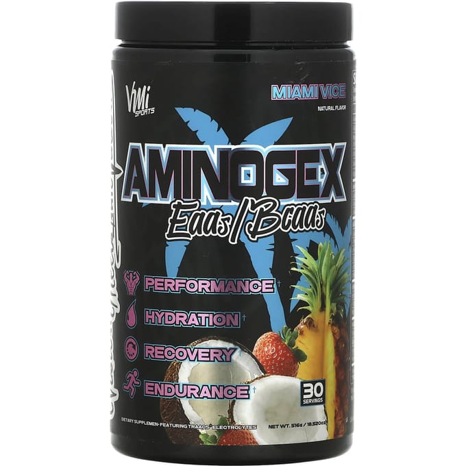 VMI Sports, Aminogex, EAA/BCAA, Miami Vice, 18.52 oz (516 g)
