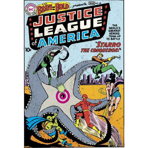 Justice League Starro The Conqueror Cover Sweatshirt - White - L