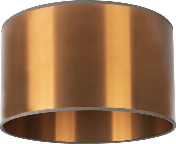 Uniqq Lampenkap koper Ø 35 cm - 20 cm hoog