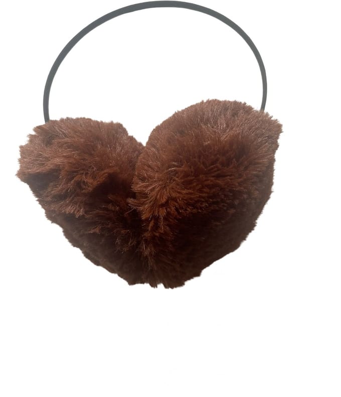 Kwalitatieve Dames Plush Oorwarmers - One Size - Paars