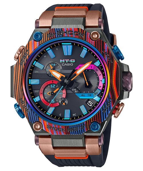 Casio Heren RVS 200M Waterbestendig Kwarts Horloge MTG-B2000XMG-1A grijze kleur