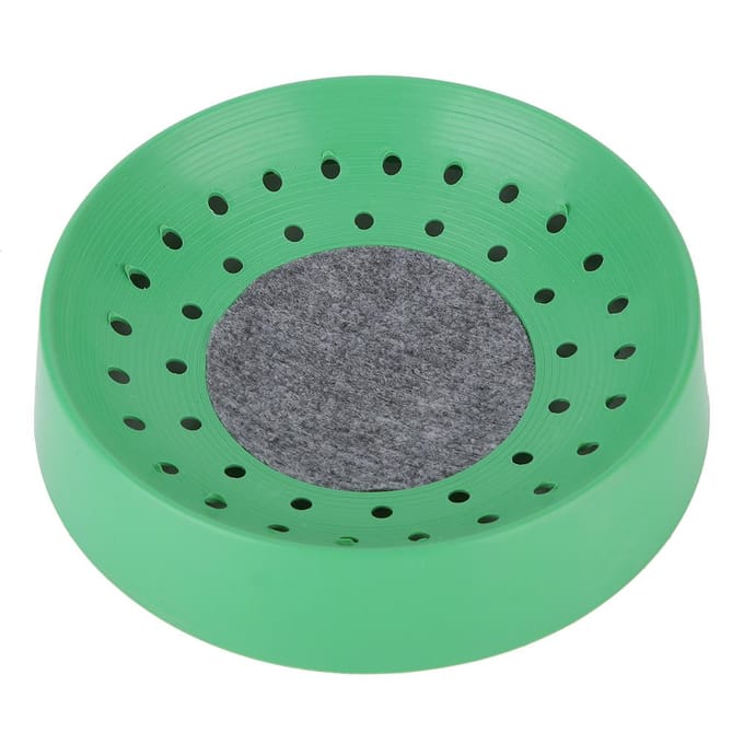 5 Stuks Plastic Vogelbroedschaal Vogel Eierkweekbak met Mat Kooi Accessoire gray