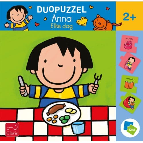 Duopuzzel Anna. Elke Dag