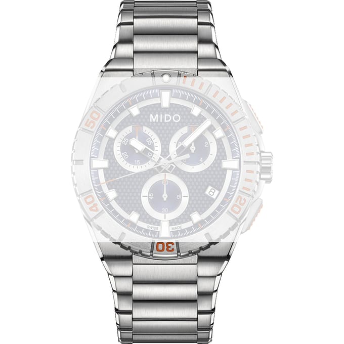MIDO Straps M605014715 Ocean Star Sport Horlogeband
