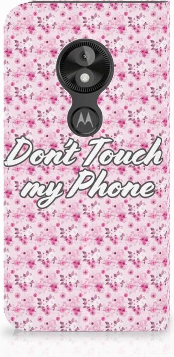 Motorola Moto E5 Play Design Case Flowers Pink DTMP