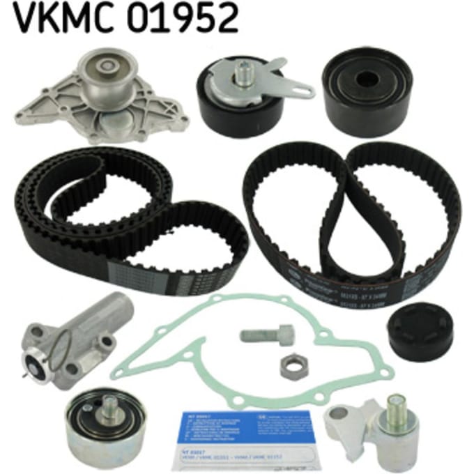Waterpomp+distributieriem set SKF VKMC 01952