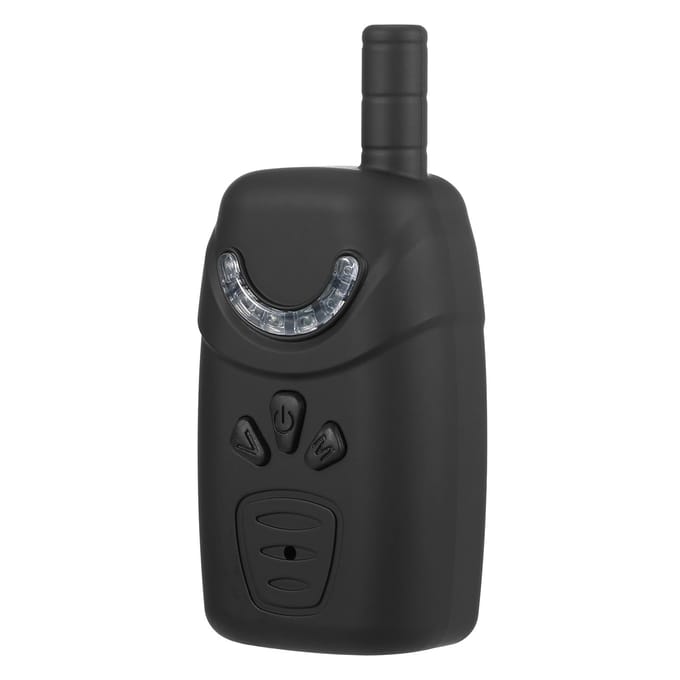 Lixada Visaas-alarmset met draagbare koffer Visaas-waarschuwingsset Lichtgevend visaas JY-65-4 black