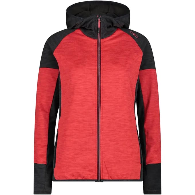 Vrouwelijke hoodie met vaste capuchon CMP