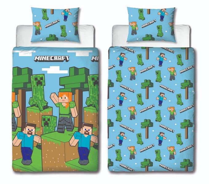 Minecraft dekbedovertrek