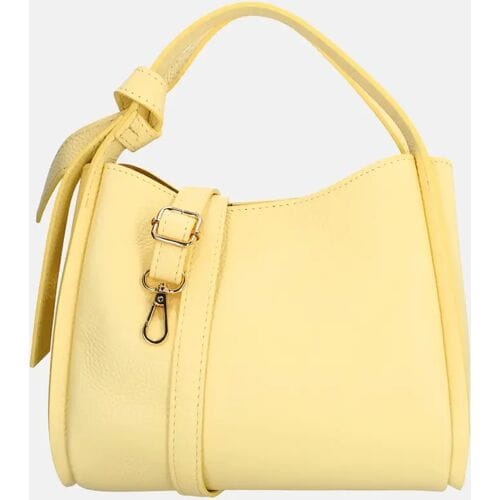 Charm London Knott handtas zachtgeel