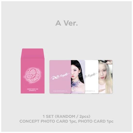 Carte à collectionner aespa pour ARMAGEDDON Superbeing pink