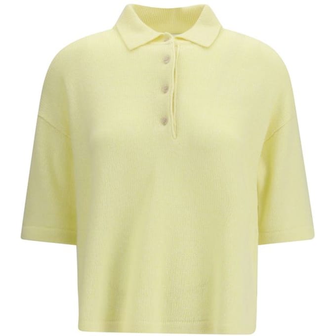 Allude Bicolor Kasjmier Poloshirt