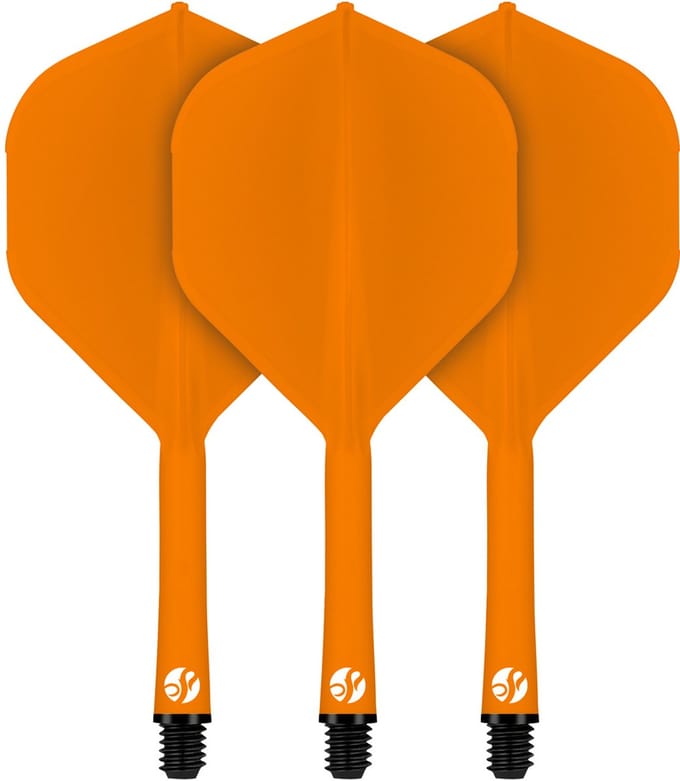 Shot Flight Deck System Orange NO2 - Dart Flights