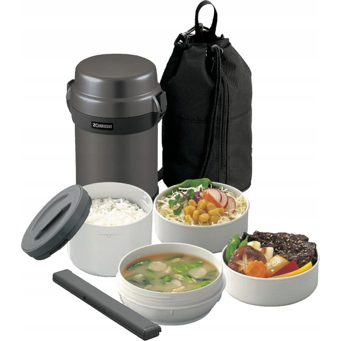 Zojirushi SL-JAF14-HG - Thermosfles - Grafit - 1,23 L - 4 Delen