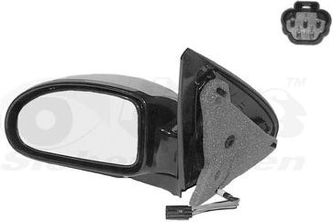 VanWezel 1858817 - Rétroviseur éléctrique complet gauche pour Ford Focus jusque 10/2004