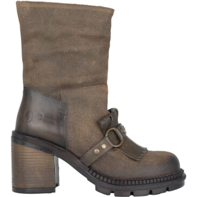 Felmini Laisa - dames laars - Groen - maat 35 (EU) 2.5 (UK)