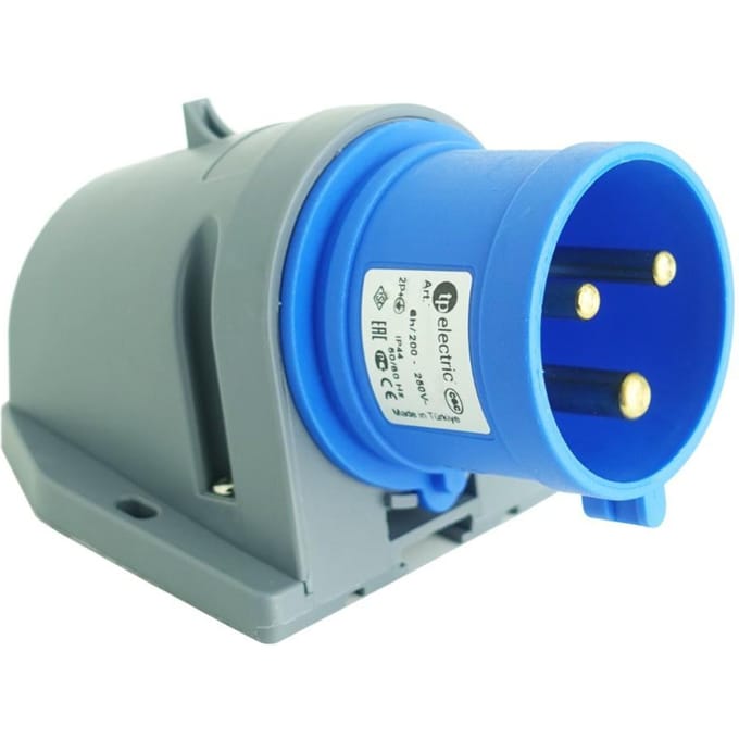 Prise de Surface Camping Cee 3P 32A 230V Industrielle Puissance