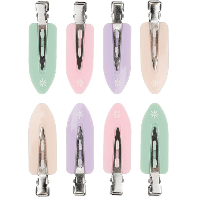 brushworks No Crease Hair Clips 8 st