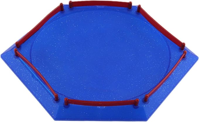 Battle Stadion - Duel Speelveld - Tollen Gevechten - Afneembare Basis - 30 cm - Zeshoekig