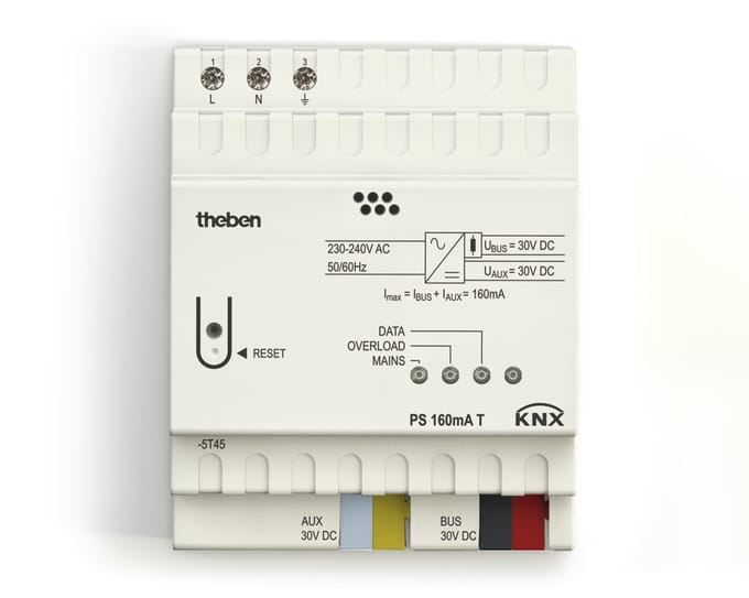 Theben Ps 160Ma Knx Voeding Met Hulpaansluiting - 9070956 - E3XED