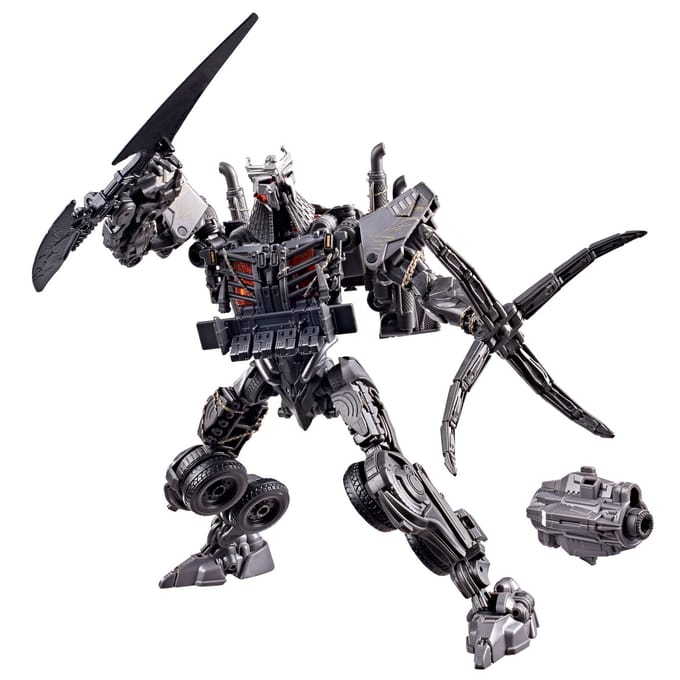 Transformers Studio Series Rise of the Beasts Scourge, Collectible Converting 8.5-inch Leader Class Action Figure, 8+