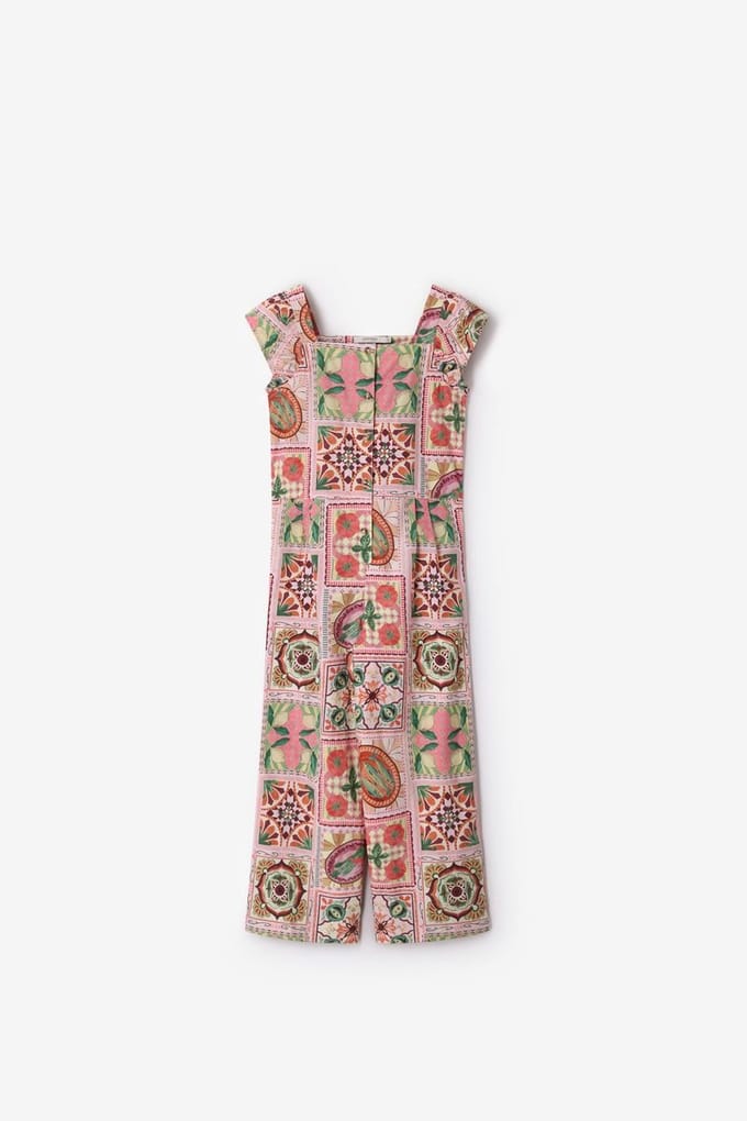 Sissy-Boy - Lichtroze jumpsuit met print