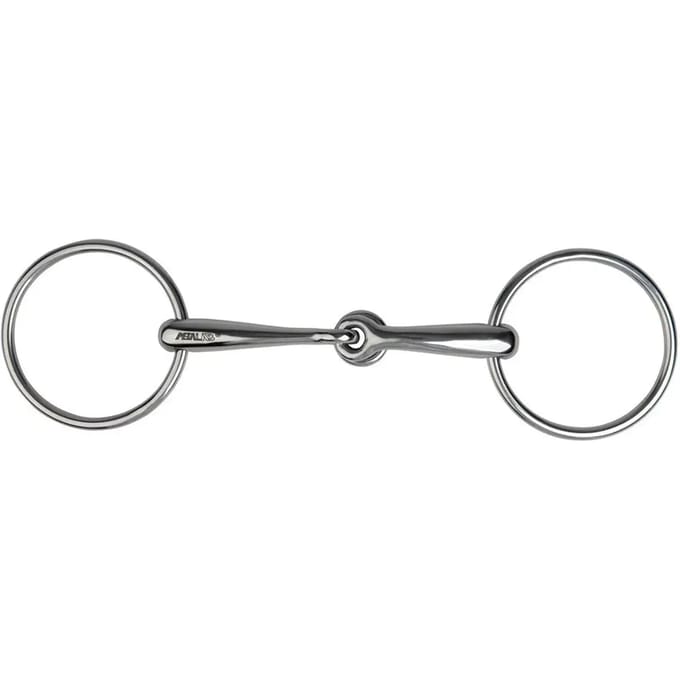 2 ring roestvrijstalen paardenbit Metalab