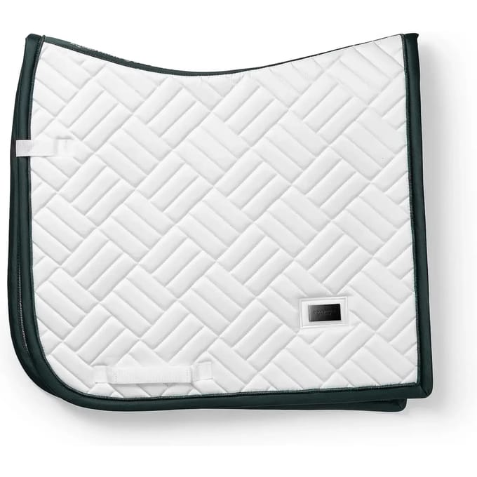 Equestrian Stockholm Zadeldek Equestrian Stockholm Dramatic Monday Modern White Wit-green