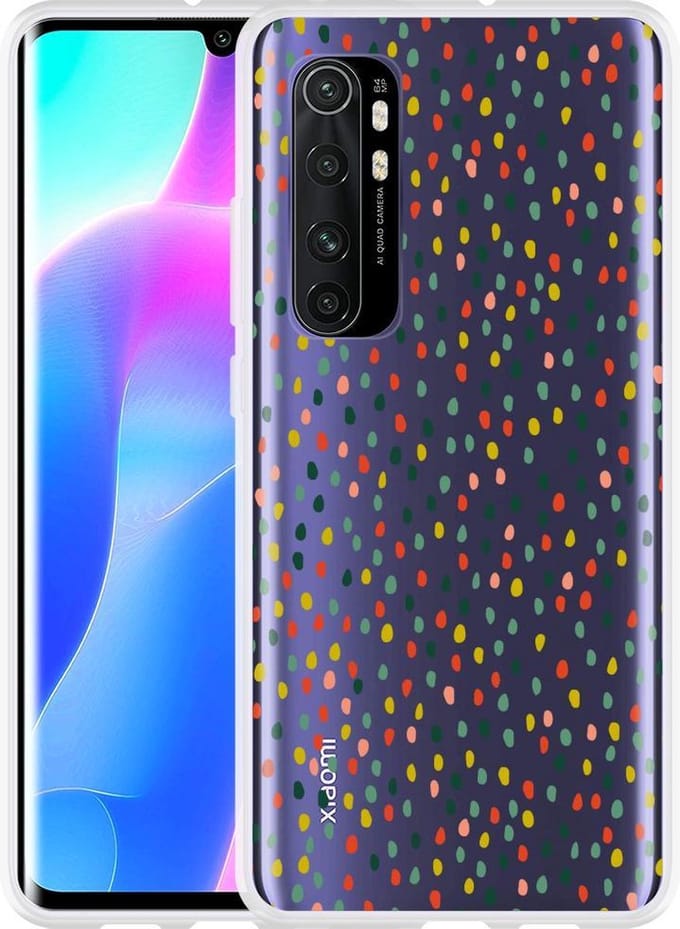 Xiaomi Mi Note 10 Lite Hoesje Happy Dots